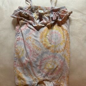Colorful Tie-Dye Baby One Piece